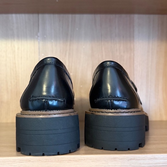 Sam Edelman sz 9 Women Laurs Leather  Chunky Slip On Loafers Academia Retro Work - Picture 7 of 11